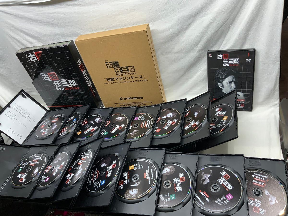 【全巻セット】古畑任三郎DVDコレクション（デアゴ）　おまけ付き Amazon.co.jp: 古畑任三郎 デアゴスティーニ DeAGOSTINI DVD